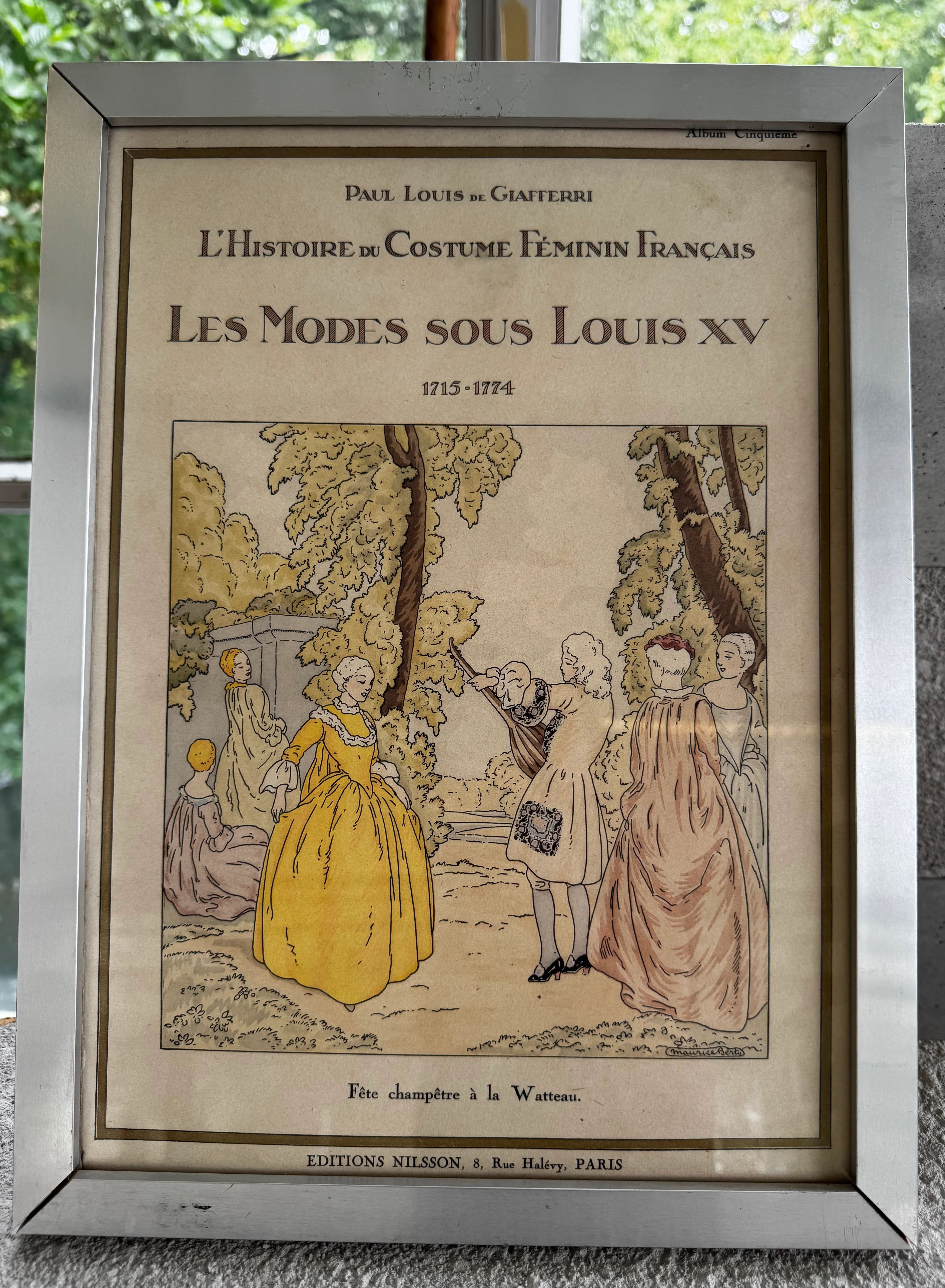 L'Histoire du Costume Féminin Français prints