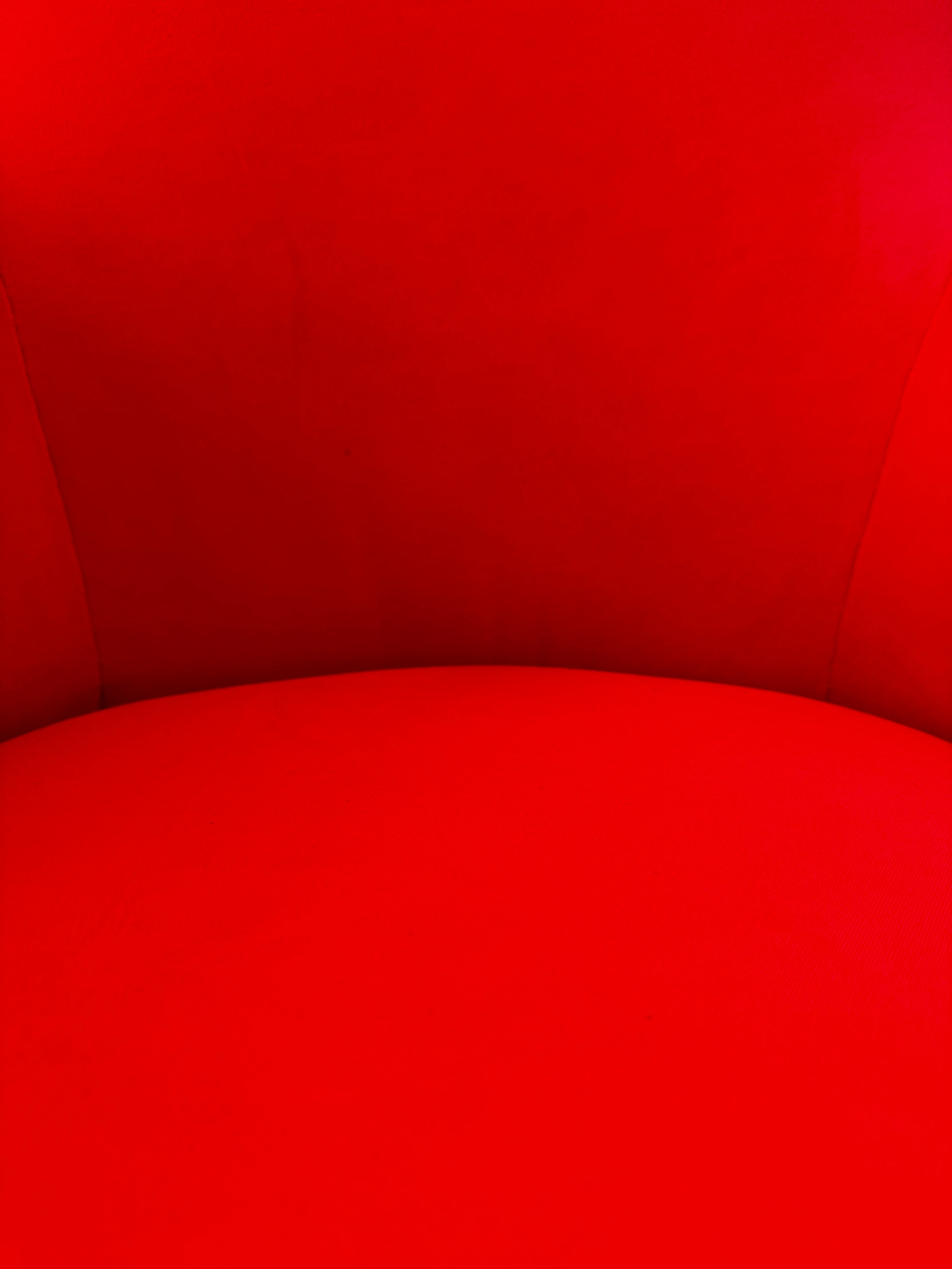 Tom Dixon Wingback Chair - Hot Red - Image 2